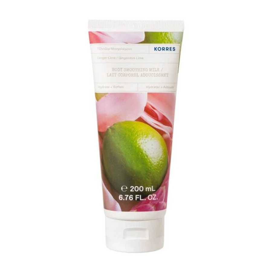 KORRES LAIT CORPOREL ADOUCISSANT GINGEMBRE LIME 200ML