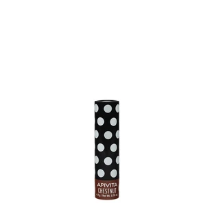 Bálsamo labial con sabor a castaña, 4,4 g, Apivita