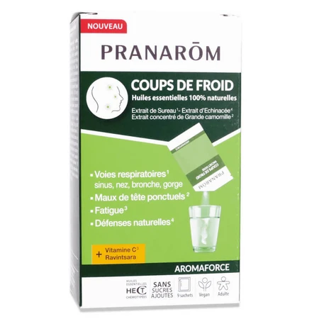 PRANAROM SÍNTOMAS DEL RESFRÍO, 9 SOBRES