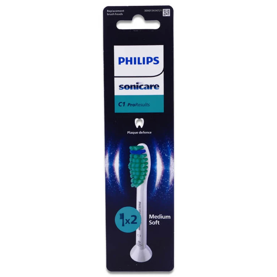 PHILIPS SONICARE C1 PRORESULTS NAVULPAKKET: 2 OPZETSTUKKEN