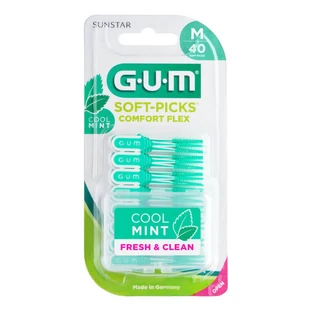 GUM SOFT-PICKS MAAT X 40 COOL MINT Nr. 670