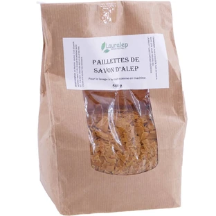 LAURALEP PAILLETTES DE SAVON D'ALEP 500G