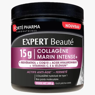 FORTE PHARMA BEAUTY EXPERT COLLAGEN 15G PEACH AND BLACKCURRANT 300G