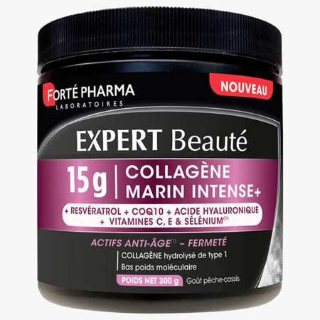 FORTE PHARMA BEAUTY EXPERT COLLAGEN 15G PEACH AND BLACKCURRANT 300G