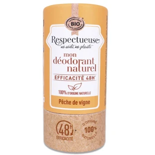 RESPECTUEUSE BIO MY NATURAL VINE PEACH DEODORANT 50 g