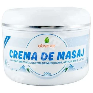 Massagecrème voor spier-, gewrichts- en botpijn, 200 g, Abemar