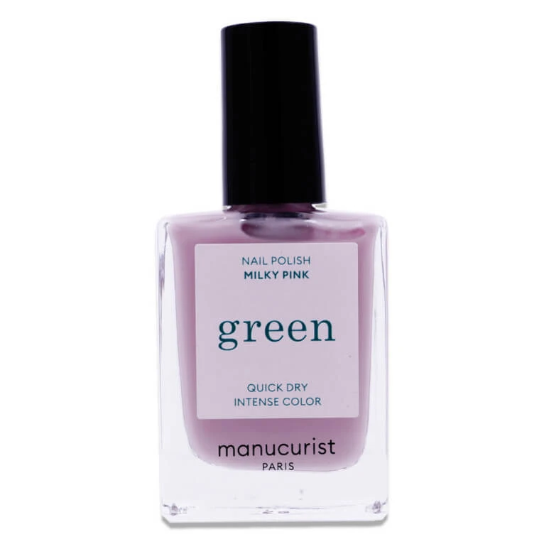 MANUCURIST GREEN MILKY PINK NAIL POLISH 15ML