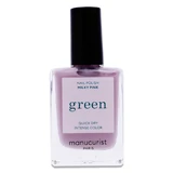 MANUCURIST GREEN MILKY PINK NAIL POLISH 15ML