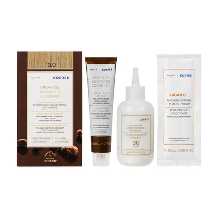 KORRES ARGANÖL-HAARFARBE 10,0 PLATINBLOND
