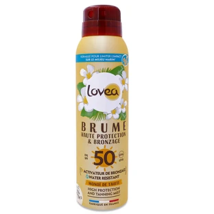 LOVEA HOOGE BESCHERMINGSFACTOR & BRUININGSSPROAY SPF 50 150 ML