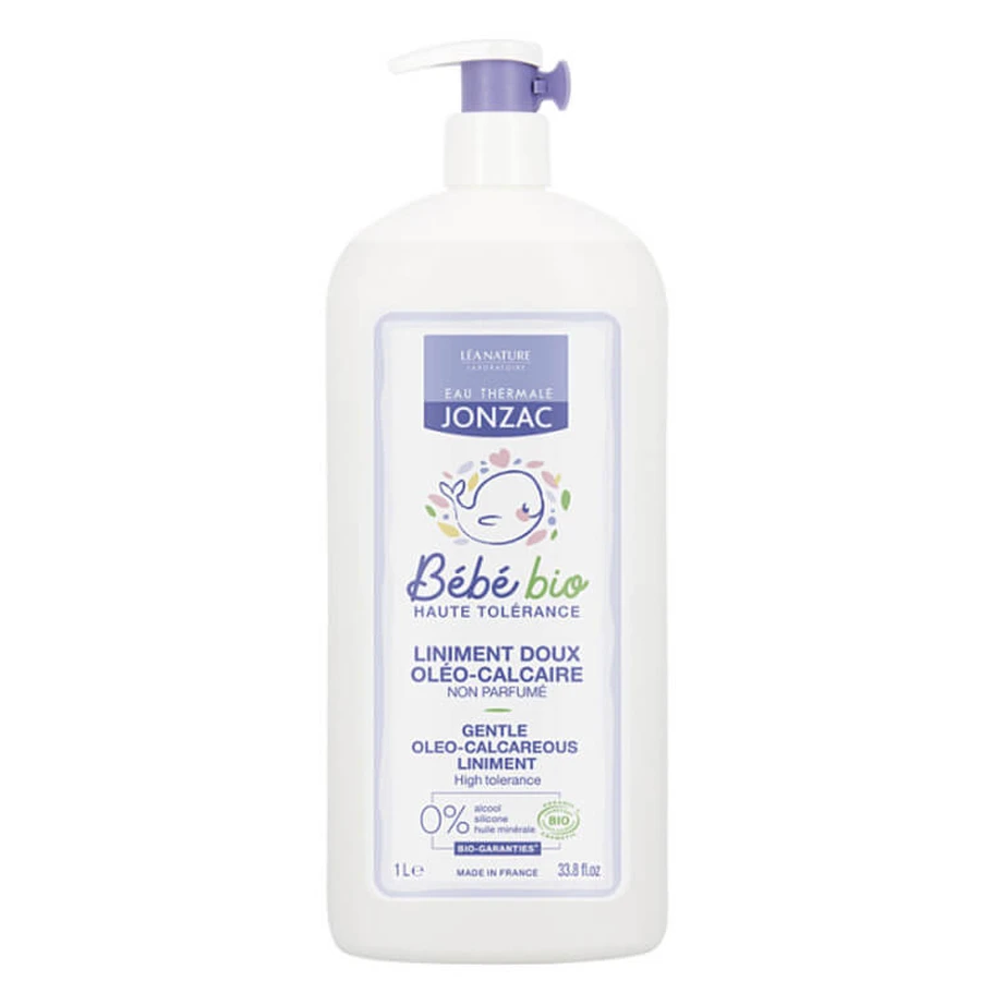 JONZAC BIOLOGISCHE BABY ZACHTE OLIE-EN-LIMOEN-LINIMENT 1 L