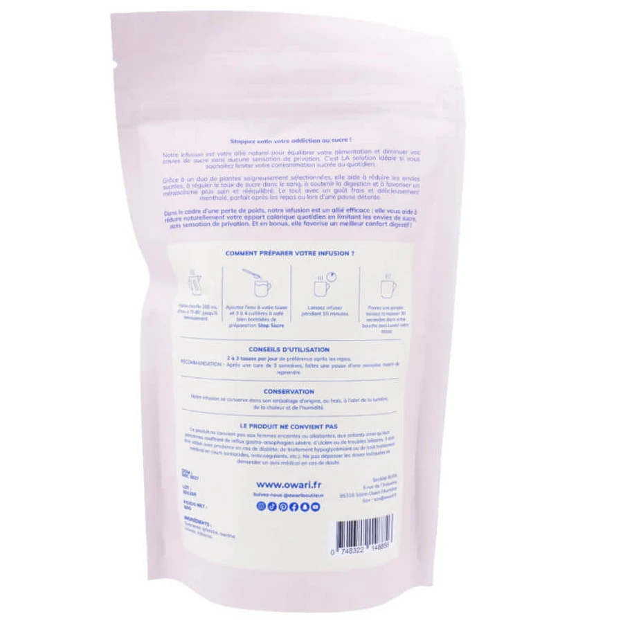 OWARI SIN AZÚCAR 50 G