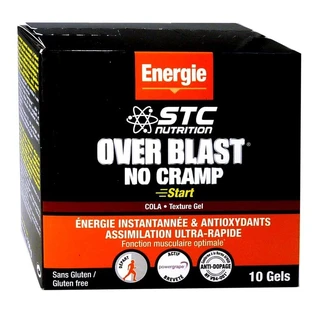 STC NUTRITION OVER BLAST NO CRAMP 10 GELS COLA