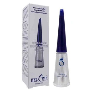 HEROME COLORED GLITTER SOFT NAIL STRENGTHENER 10ML