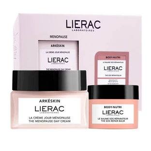 LIERAC MENOPAUSE ARKÉSKIN DAY CREAM + NUTRI BODY SOS REPAIR BALM