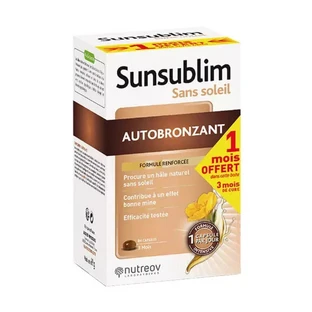 NUTREOV SUNSUBLIM SELBSTBRÄUNUNG OHNE SONNE 84 KAPSELN