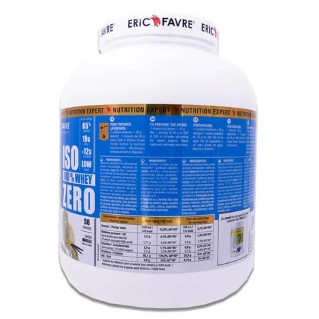 ERIC FAVRE ISO ZERO 100% WHEY VANILLE 1.5KG
