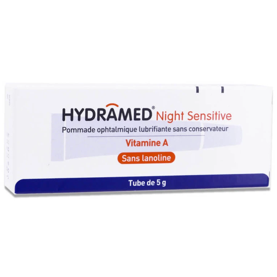 HYDRAMED NIGHT SENSITIVE POMADĂ OFTALMICĂ 5G