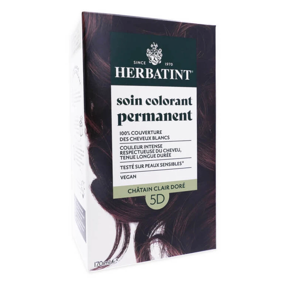 HERBATINT 5D TRATAMIENTO COLORANTE PARA EL CABELLO MARRÓN DORADO CLARO 170 ML