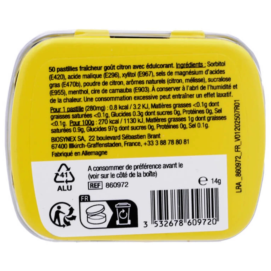 SUPERWHITE LEMON 50 TABLETTEN