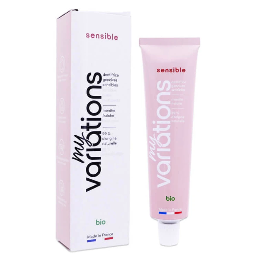 MY VARIATIONS ORGANIC TOOTHPASTE FOR SENSITIVE GUMS 75ML