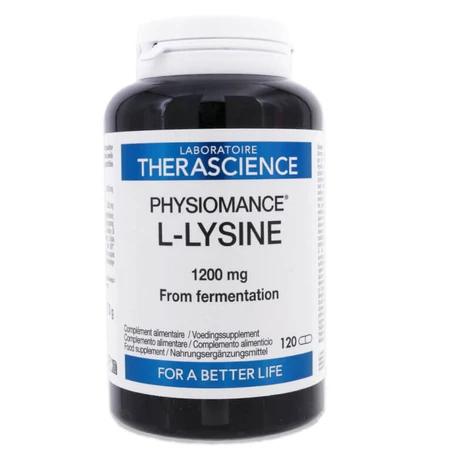 THERASCIENCE PHYSIOMANCE L LYSINE 120 CAPSULES