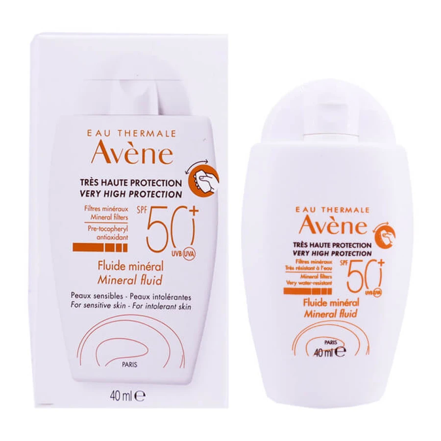 AVENE MINERAL FLUID SPF 50+ 40 ml voor de gevoelige huid
