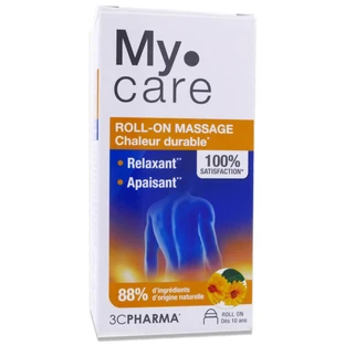 3C PHARMA MYOCALM ROLL-ON MASSAGE DOS CERVICALE LOMBAIRE 50ML