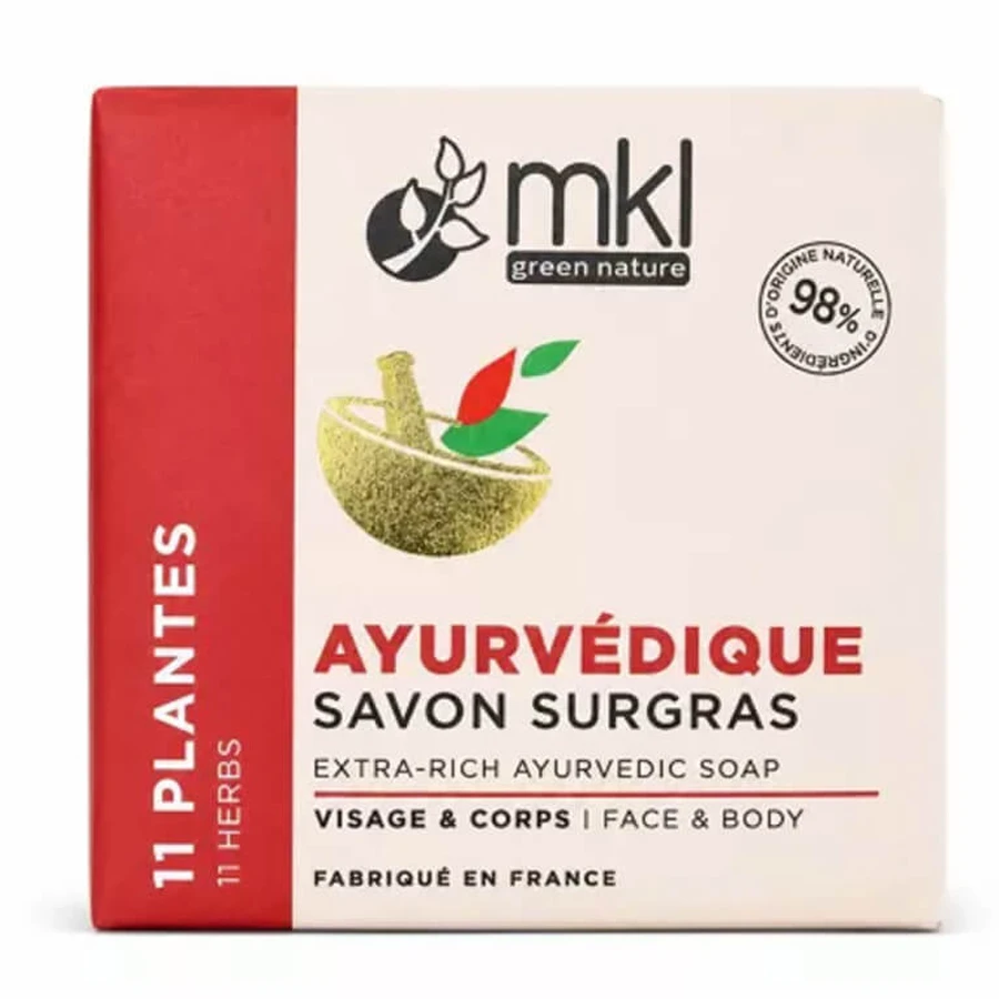 MKL AYURVEDIQUE SAVON SURGRAS 11 PLANTES 100G
