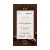 KORRES COLORATION PERMANENTE HUILE ARGAN CACAO DORE 6.73