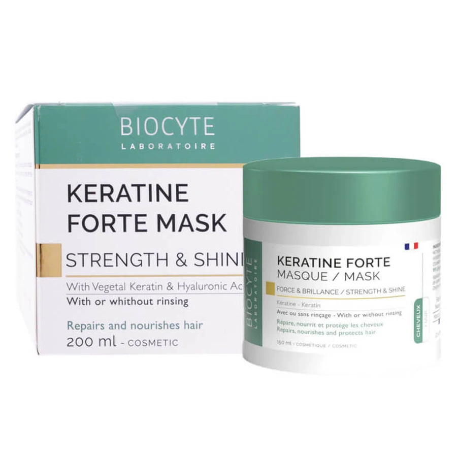 BIOCYTE KERATIN STRENGTH & SHINE MASK 200ML