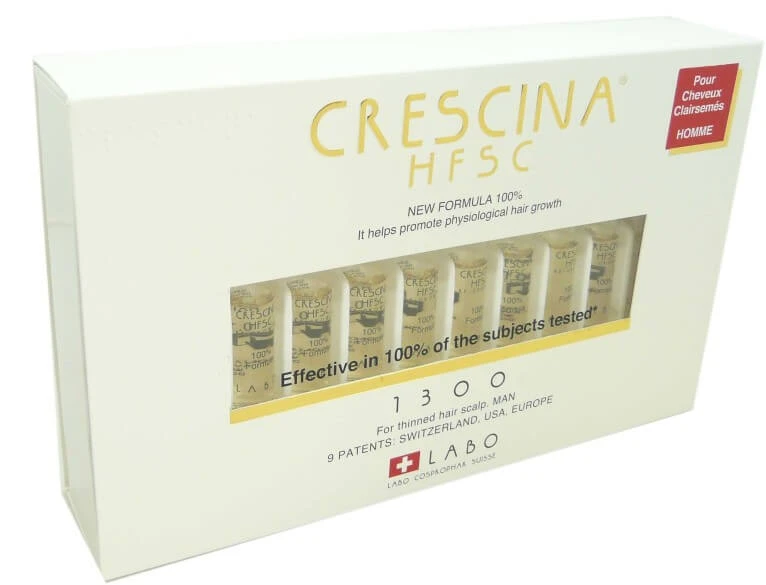 CRESCINA HFSC 1300 FOR MEN, 20 AMPOULES