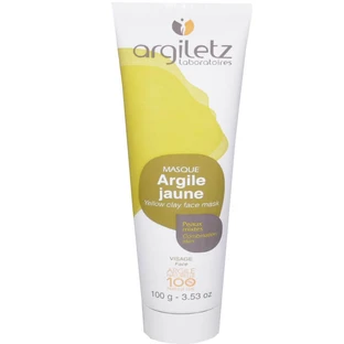 ARGILETZ GELBE TONMASKE FÜR MISCHHAUT 100 G