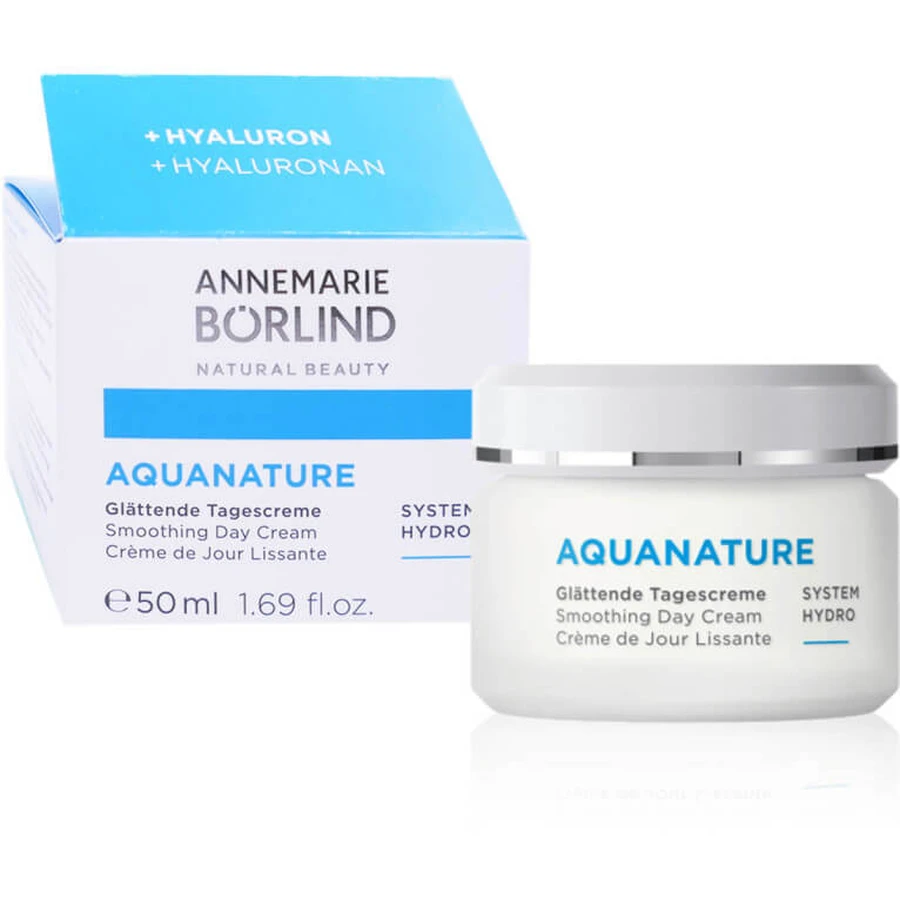 BORLIND AQUANATURE SMOOTHING DAY CREAM + HYALURON 50ML