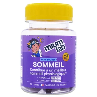 MIUM LAB +3 YEARS ZUCKERFREI SLEEP 30 GUMMIES