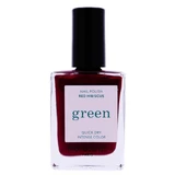 MANUCURIST GRÜN-ROTER HIBISKUS-NAGELLACK 15 ML