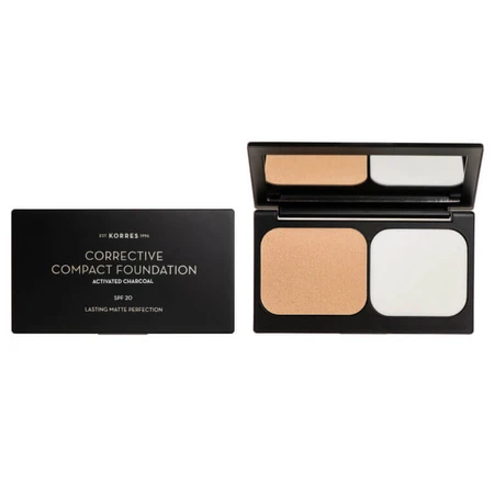 KORRES CORRECTIVE COMPACT FOUNDATION SPF20 ACCF1 9.5G