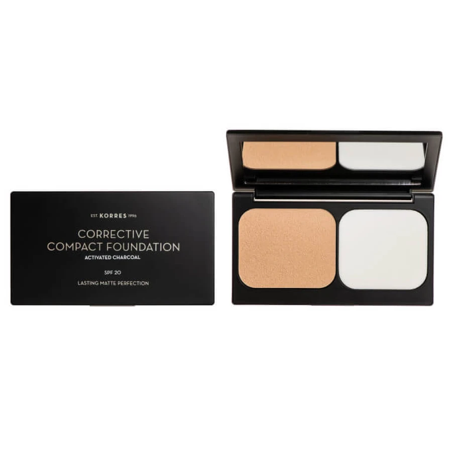 KORRES CORRECTIVE COMPACT FOUNDATION SPF20 ACCF1 9.5G