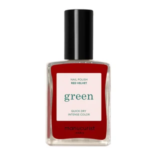 MANUCURIST GREEN RED VELVET NAIL POLISH 15ML
