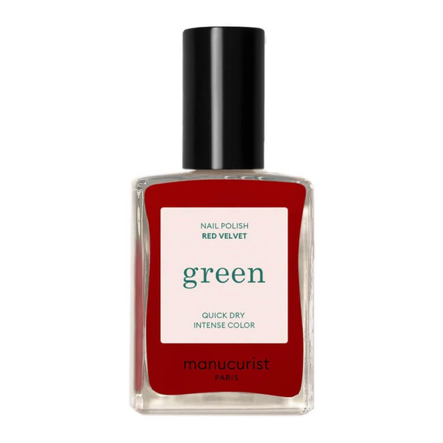 MANUCURIST GREEN RED VELVET NAIL POLISH 15ML