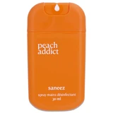 SANEEZ PEACH ADDICT SPRAY DEZINFECTANT PENTRU MÂINI 30 ML