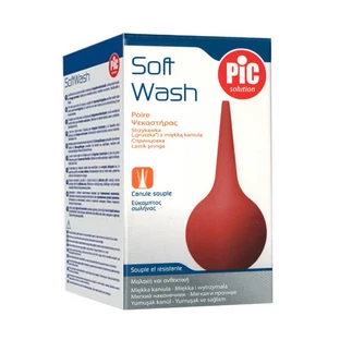 PIC SOFT WASH: perilla blanda y cánula blanda resistente