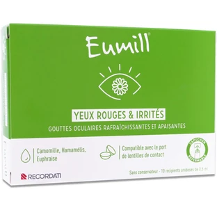 EUMILL EYE DROPS FOR RED AND IRRITATED EYES