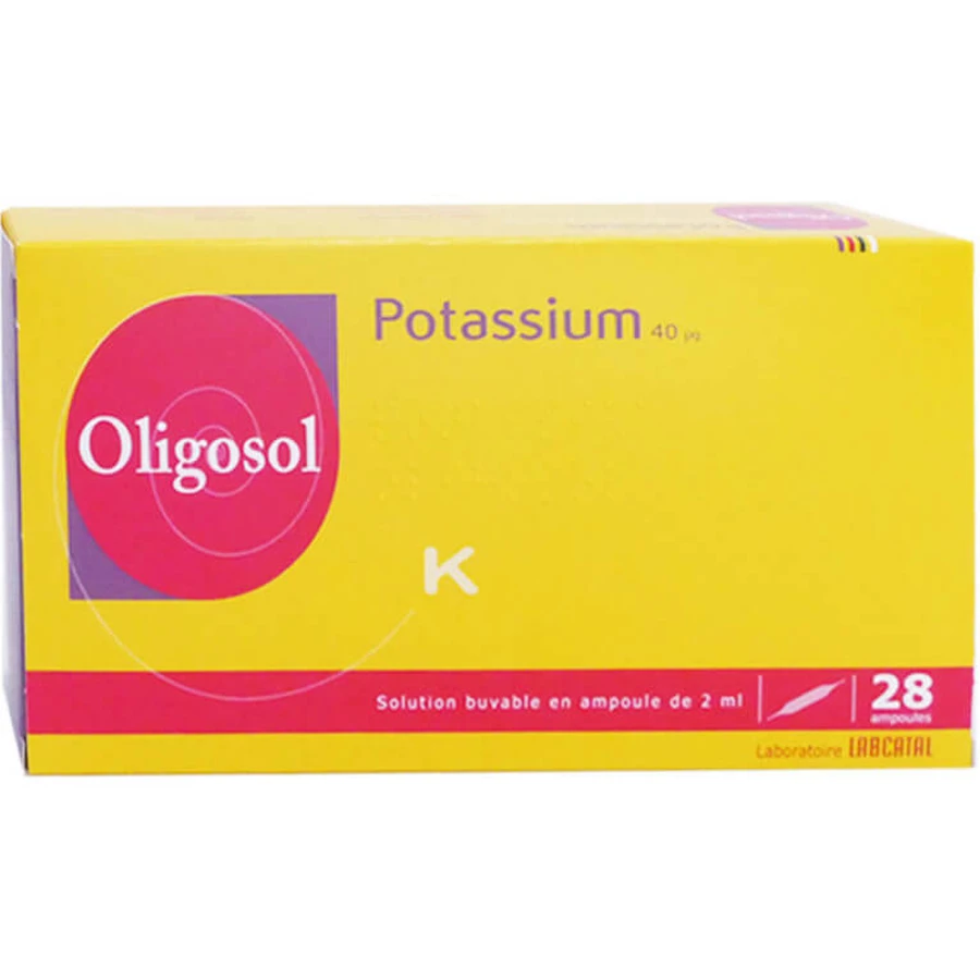 OLIGOSOL POTASSIUM 28 AMPOULES