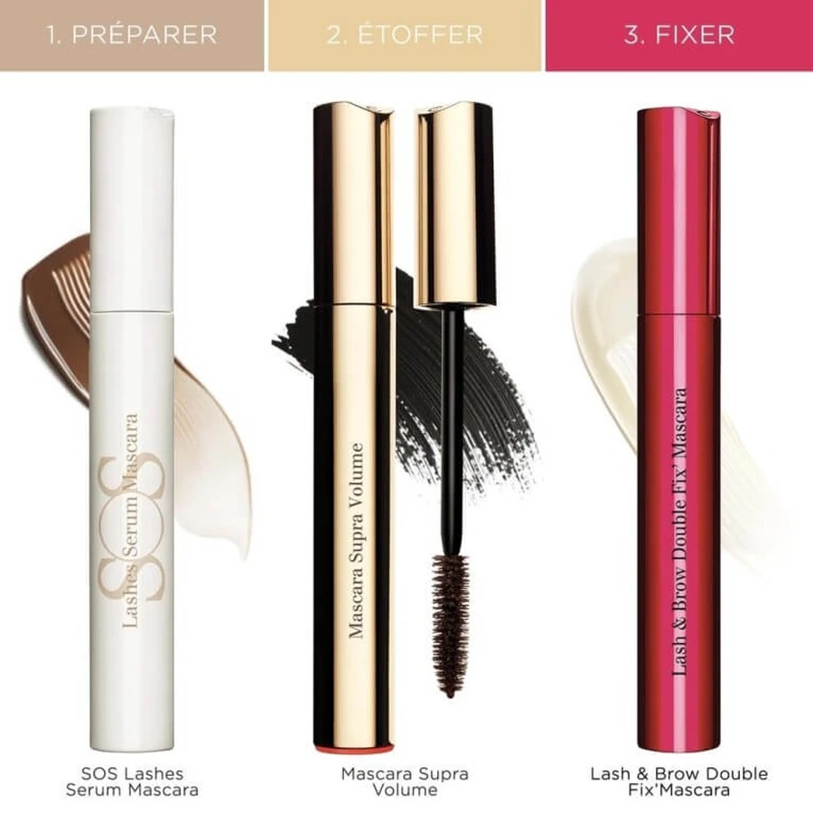 CLARINS SOS LASHES SERUM MASCARA – CARAMEL 8ML