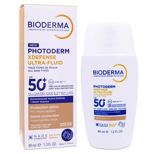 BIODERMA PHOTODERM XDEFENSE ULTRA FLUID LSF 50+ FARBTON 03 40 ml