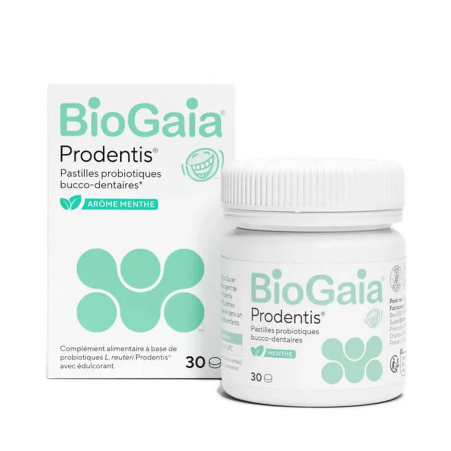 BIOGAIA PRODENTIS MINT FLAVOR 30 LOZENGES