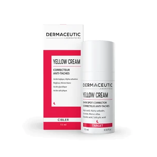DERMACEUTIC YELLOW KORREKTURCREME GEGEN PIGMENTFLECKEN 15 ML