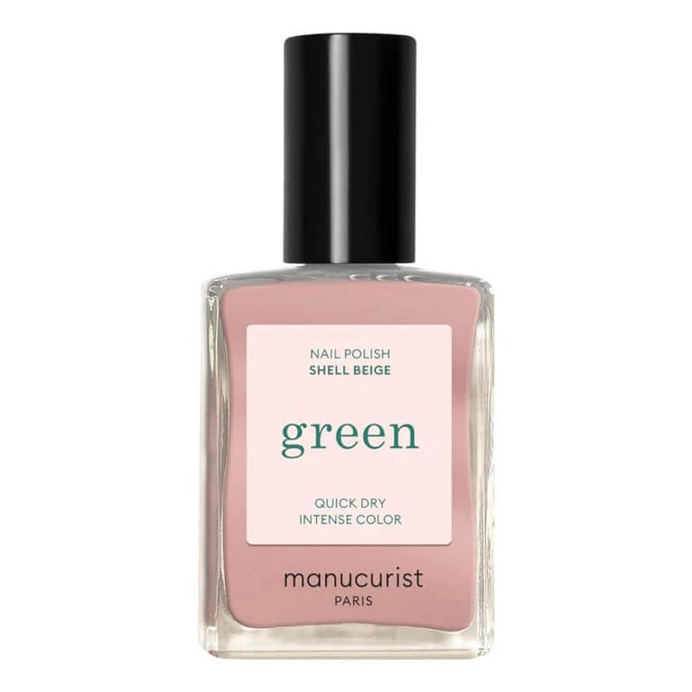 MANUCURIST GREEN SHELL BEIGE NAIL POLISH 15ML