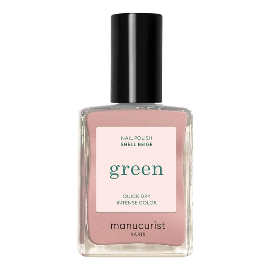 MANUCURIST GREEN SHELL BEIGE NAIL POLISH 15ML